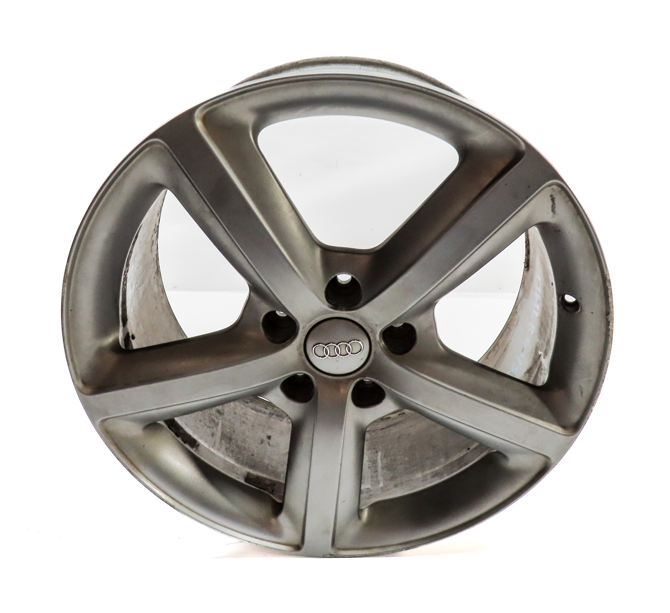 2007-2015 AUDI Q7 (4L) 20x9" 20 x 9 INCH ALUMINUM ALLOY 5-SPOKE WHEEL RIM (ET60) — exact item pictured